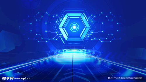 科技背景設計圖