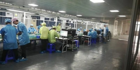 金羚集團(tuán)移動(dòng)支付終端POS機(jī)試產(chǎn)成功